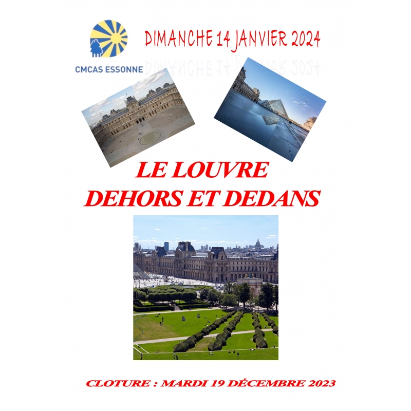 LE LOUVRE 2024 CMCAS ESSONNE   Le Louvre 2024 