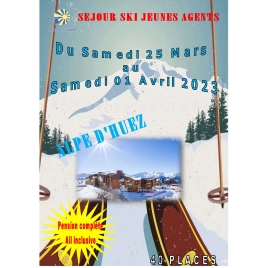 WEEK-END SKI JEUNES AGENTS ALPE D'HUEZ